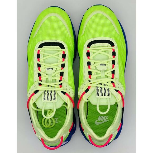 NEW Nike React Live Premium Barely Volt Hyper Royal CZ9081-700 Men’s Size Multi - Picture 5 of 6